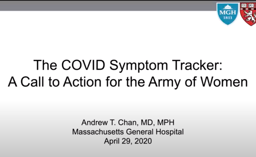 COVID-19 Symptom Tracker Webinar