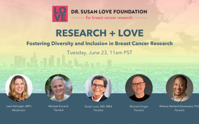 Research + Love: Fostering Diversity and Inclusion in Breast Cancer Research Webinar