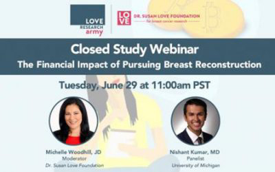 The Financial Impact of Pursuing Breast Reconstruction Webinar